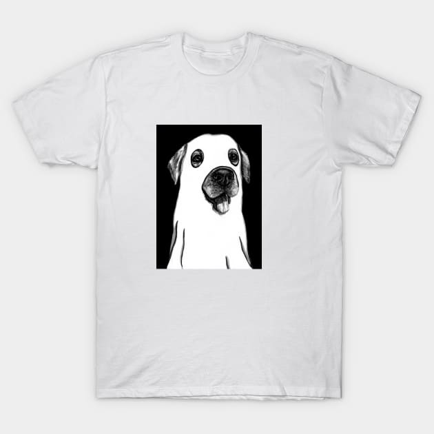 Ghost Dog T-Shirt by Tasmin Bassett Art